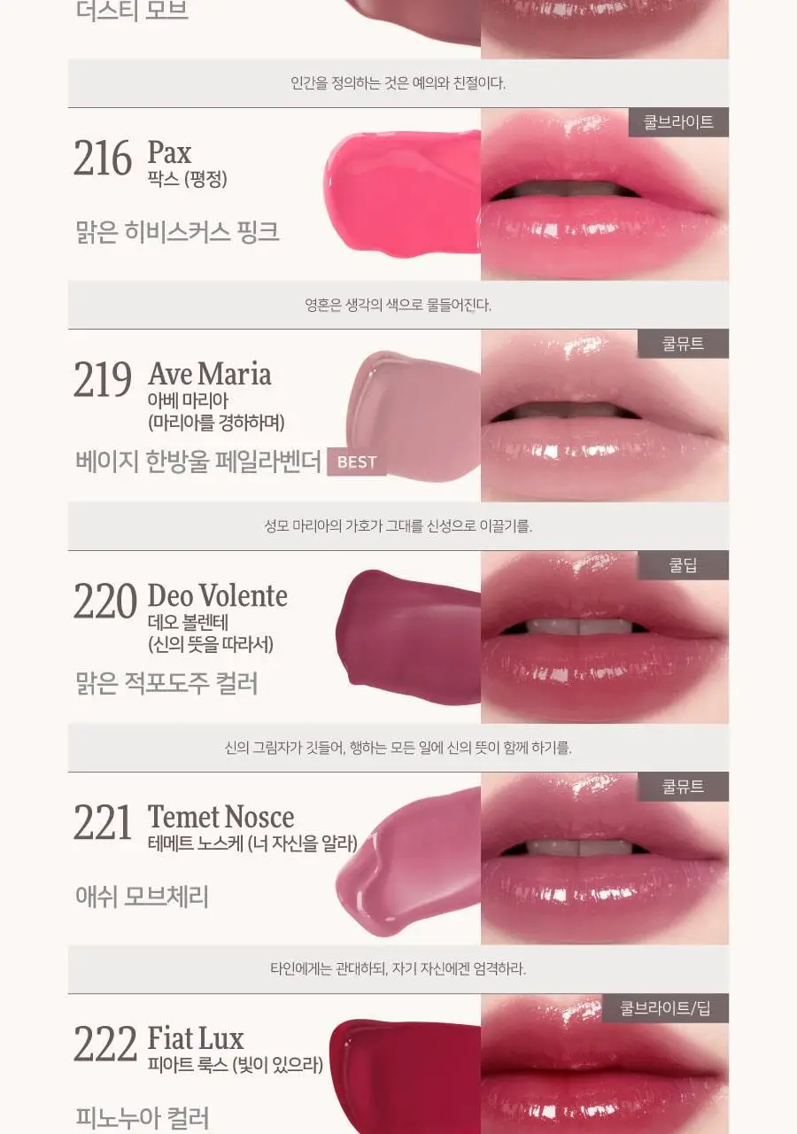 [리퀴드치크 본품증정] 딘토 블러글로이 립틴트 36종 (단품/기획) 상세페이지 30